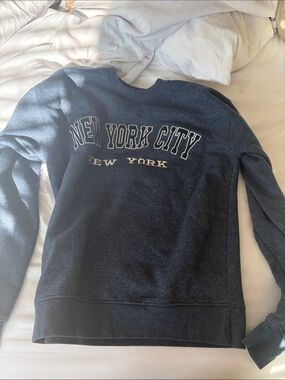 Navy 'New York City' Crewneck
